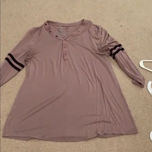 3/4 shirt very soft lavender